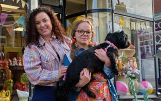 Dani Harmer & Emma Maggie Davies in My Mum Tracy Beaker (image BBC)